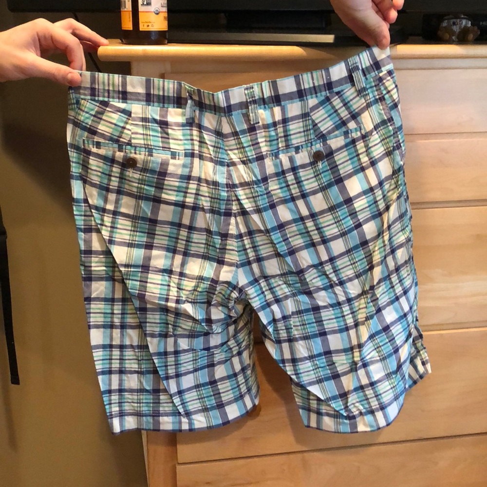 JCREW PLAID SHORTS